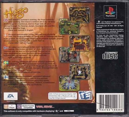 Hugo Frog Fighter - PS1 (B Grade) (Genbrug)
